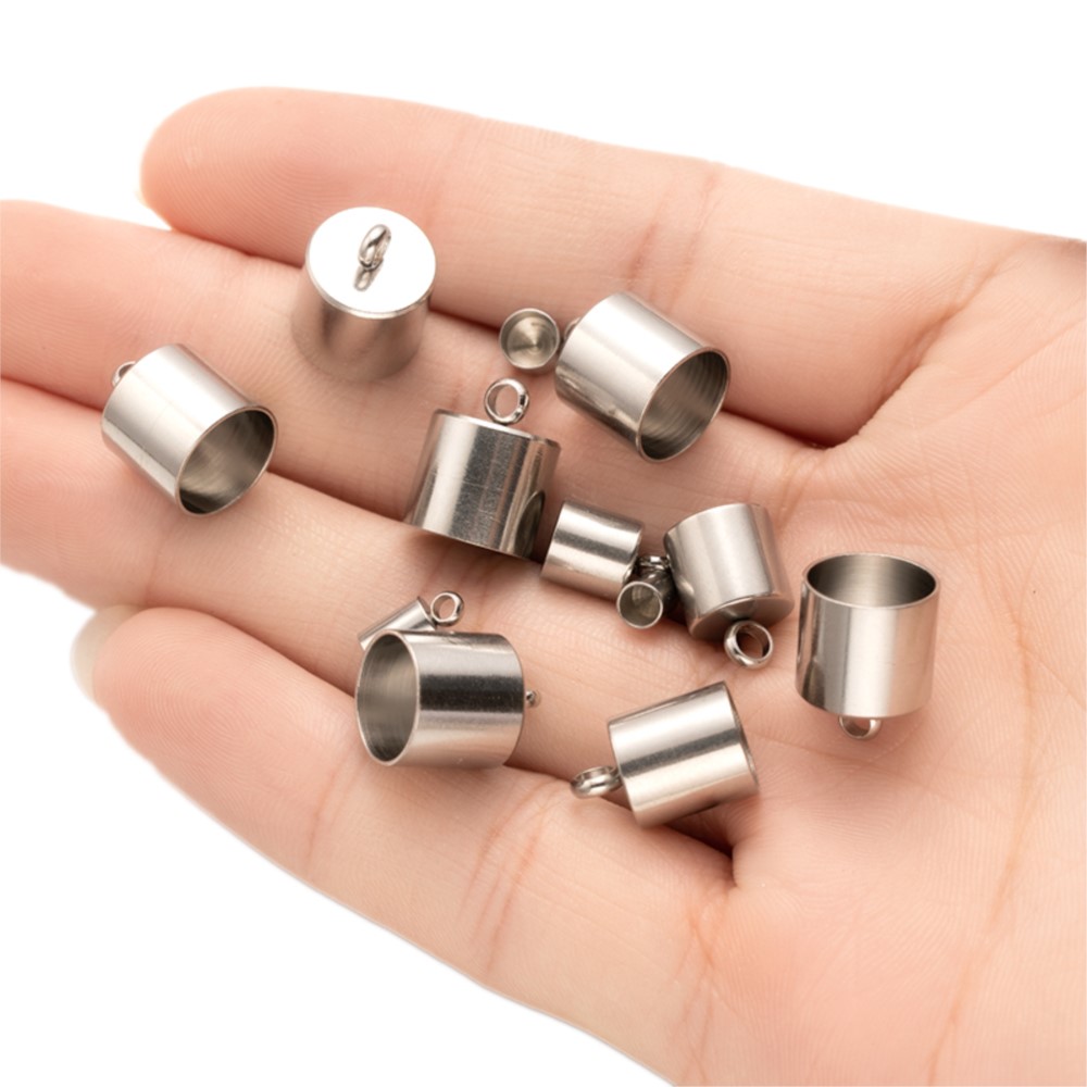 20pcs Tube End Caps Stainless  - Patent Leather Oxford ulasan dan harga