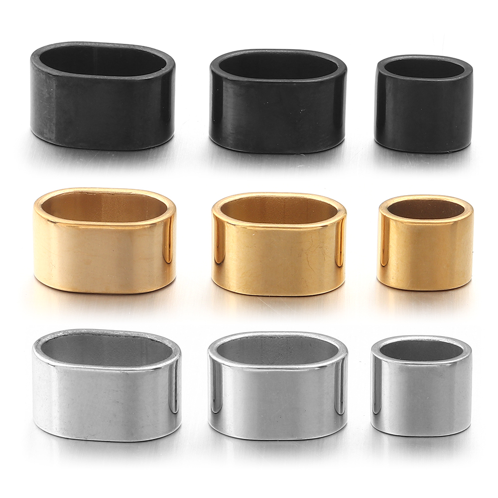 6pcs Flat Stainless Steel Tube - Patent Leather Oxford ulasan dan harga