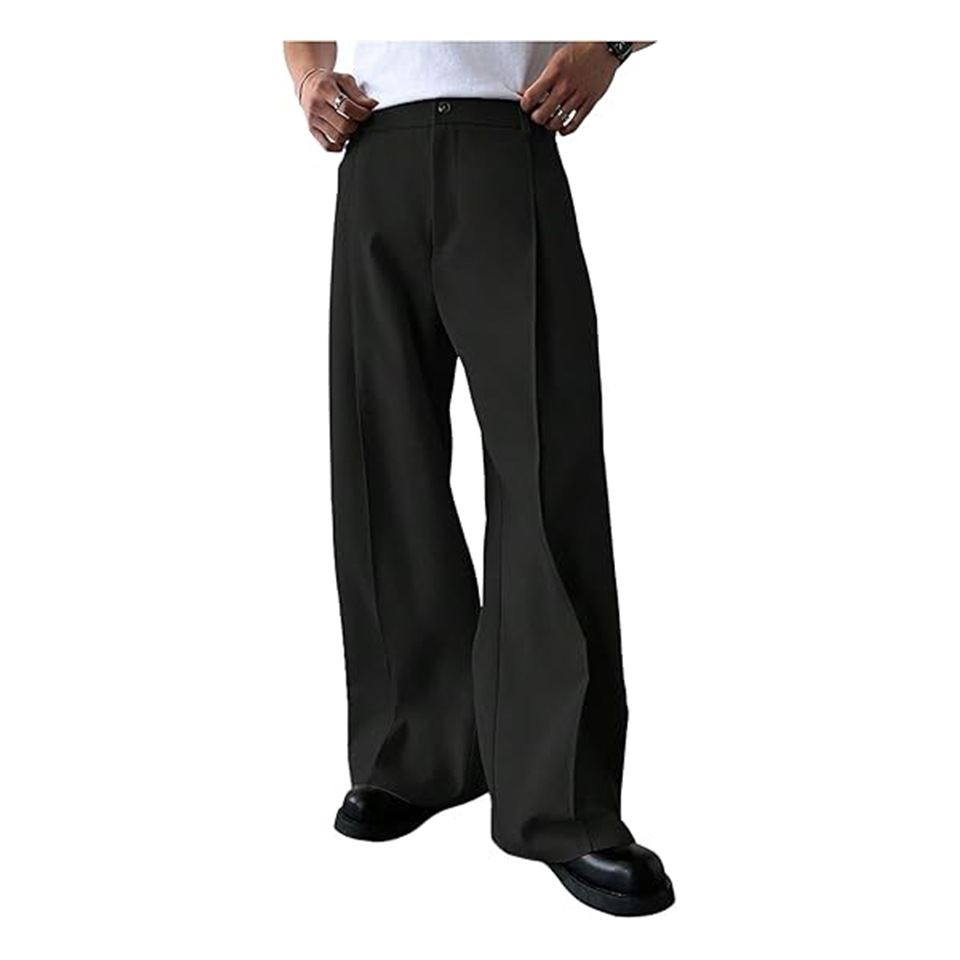 Men's Solid Color Straight Leg - Men'S Used Formal Wear ulasan dan harga