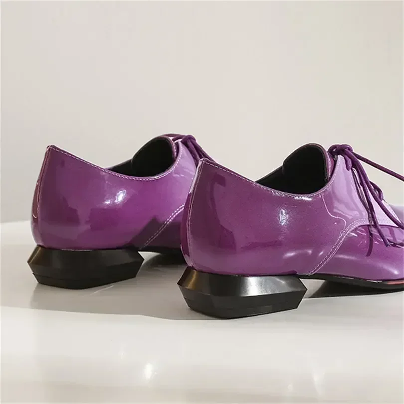 British Women Oxfords Gradient - Patent Leather Oxford ulasan dan harga