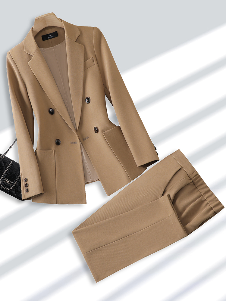 Fashion Ladies Pant Suit Forma - Men Formal Wear Outfits ulasan dan harga