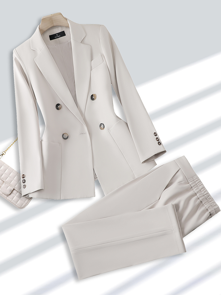 Fashion Ladies Pant Suit Forma - Men Formal Wear Outfits ulasan dan harga