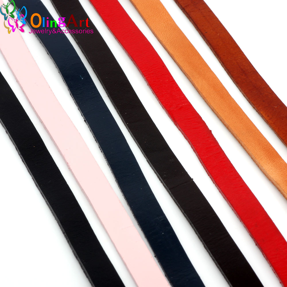 OlingArt 10*2mm 1Yard/Lot Mult - Patent Leather Oxford ulasan dan harga