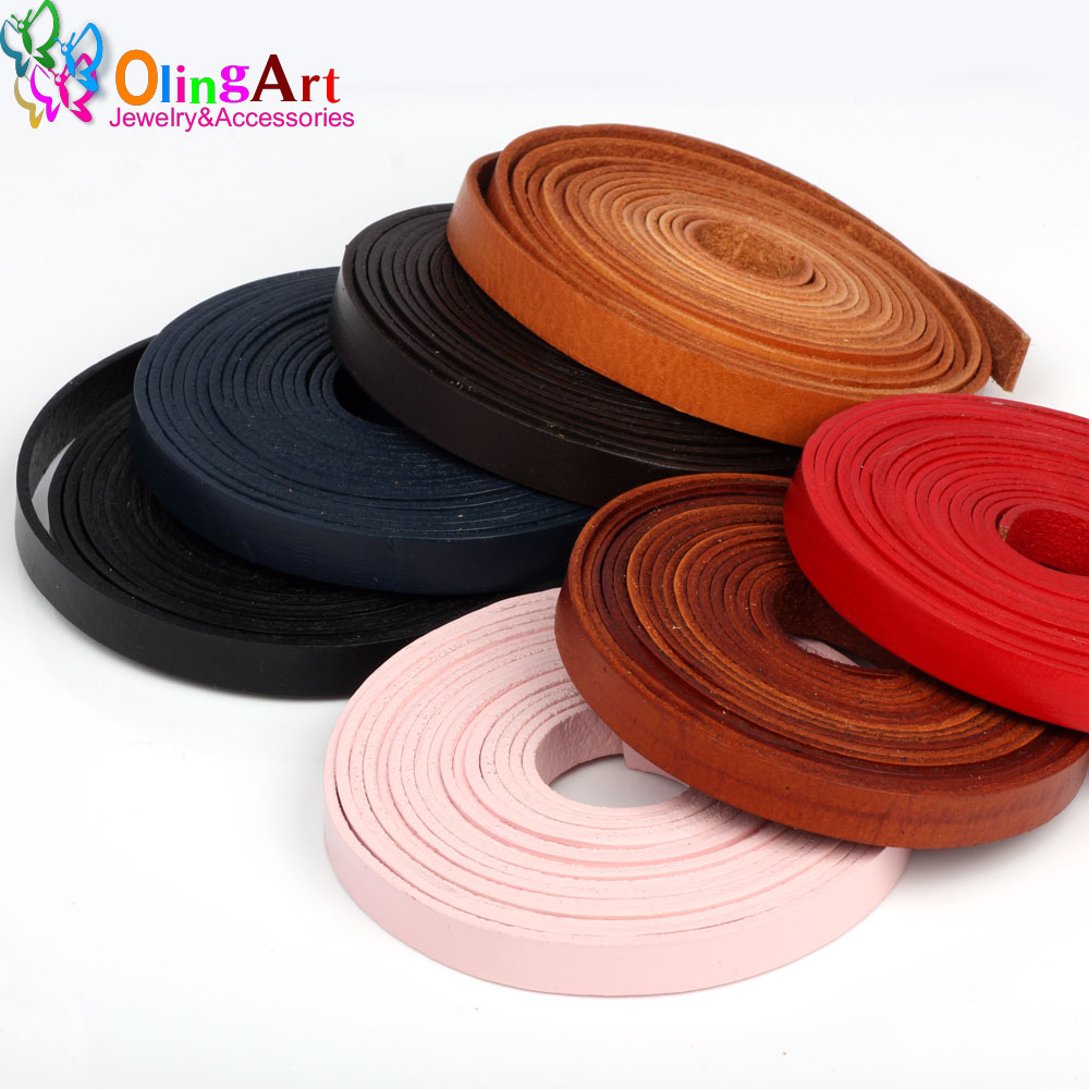 OlingArt 10*2mm 1Yard/Lot Mult - Patent Leather Oxford ulasan dan harga