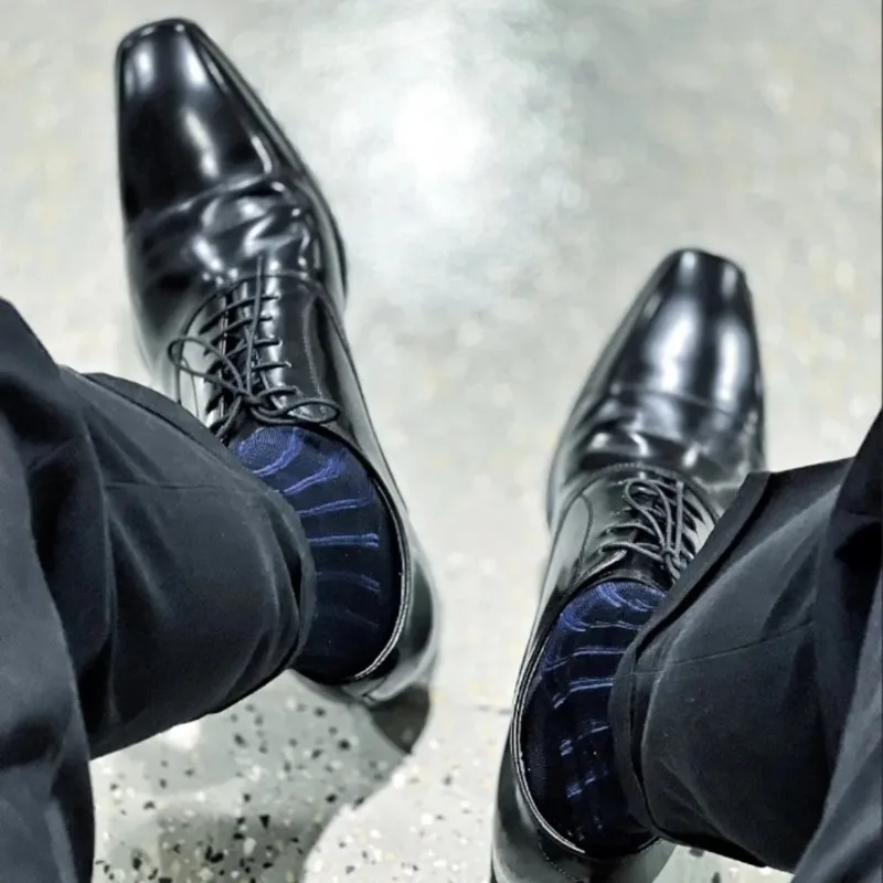 Men Striped Socks Man Ultra Th - Men'S Used Formal Wear ulasan dan harga