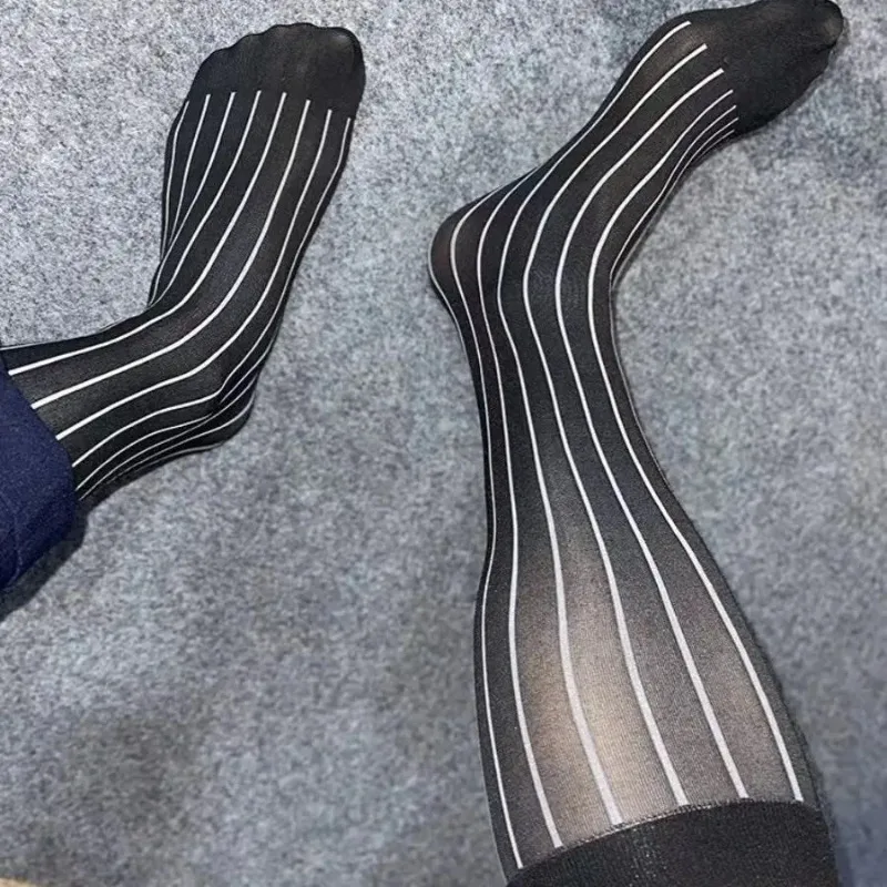 Men Striped Socks Man Ultra Th - Men'S Used Formal Wear ulasan dan harga