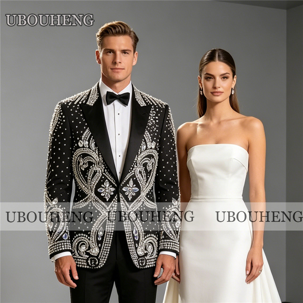Exquisite Wedding Suit For Man - Men Formal Wear Outfits ulasan dan harga