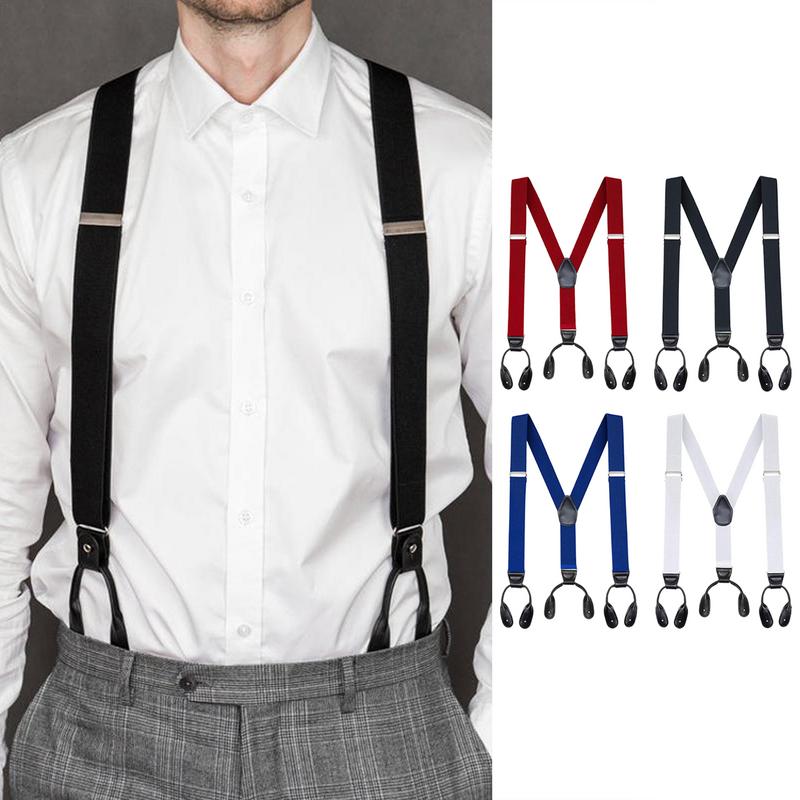 Adult Men Suspender Heavy Duty - Men'S Formal Wear With Suspenders ulasan dan harga