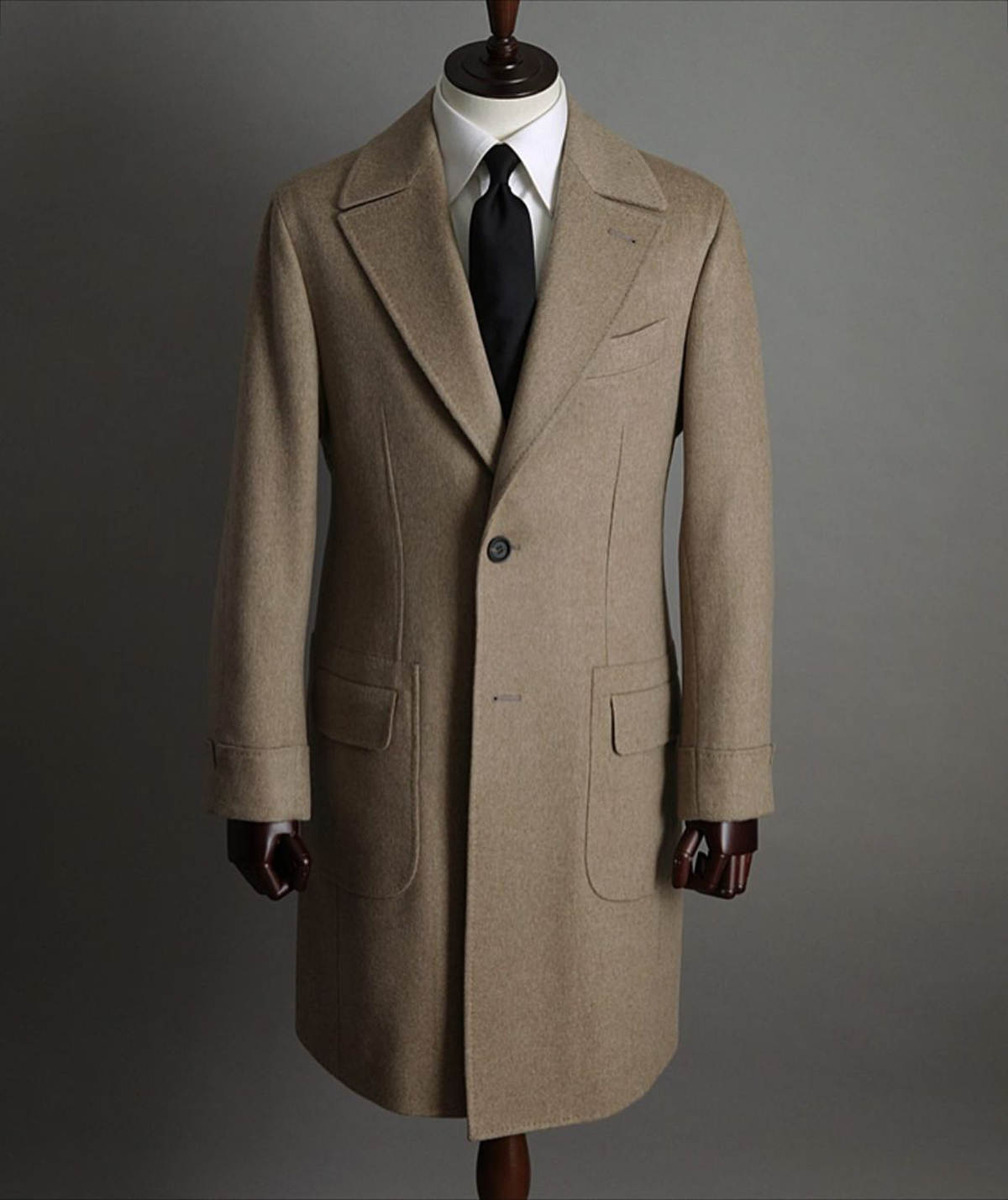Khaki Vintage Men Coat Formal  - Men Formal Wear Outfits ulasan dan harga