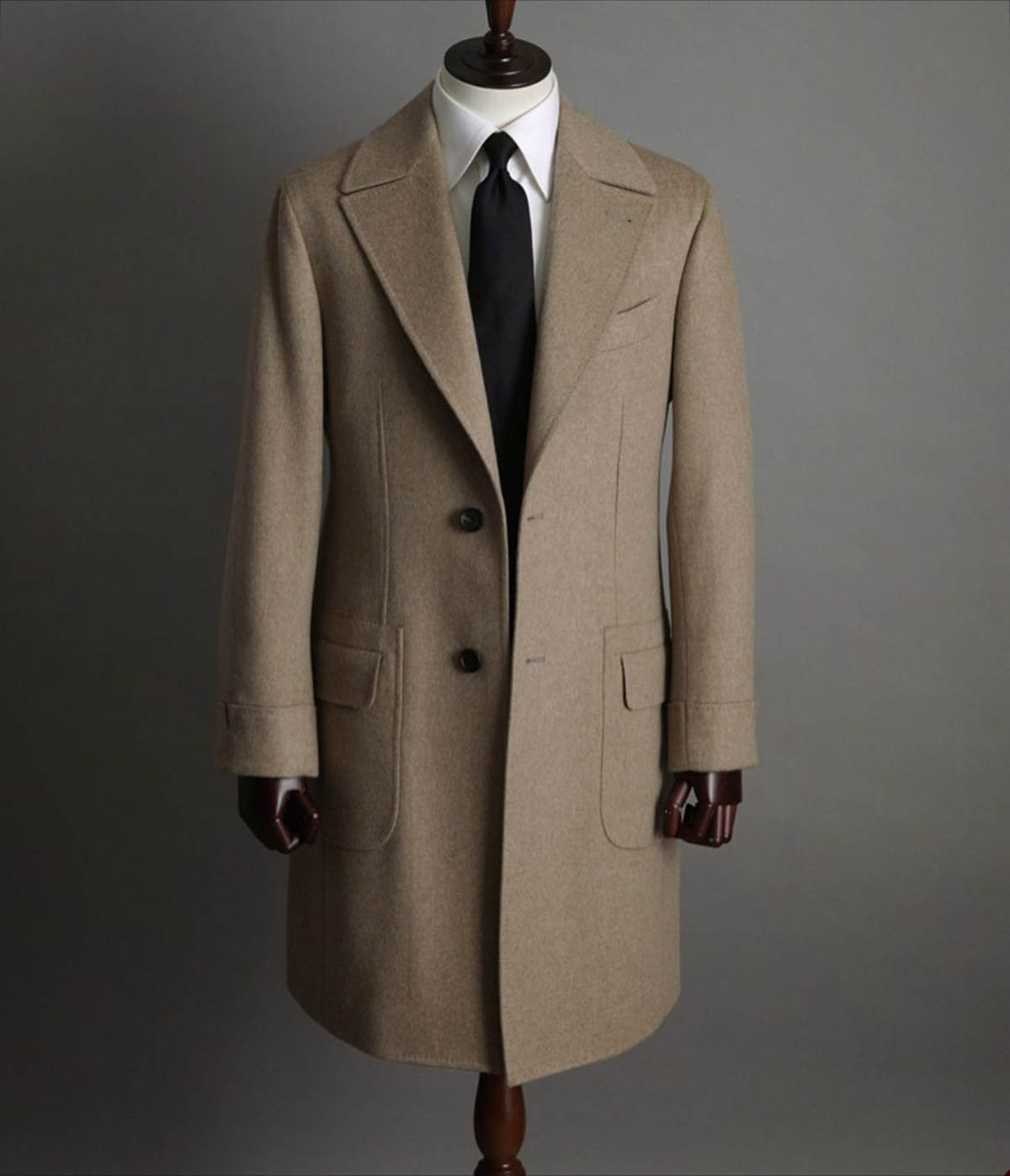 Khaki Vintage Men Coat Formal  - Men Formal Wear Outfits ulasan dan harga