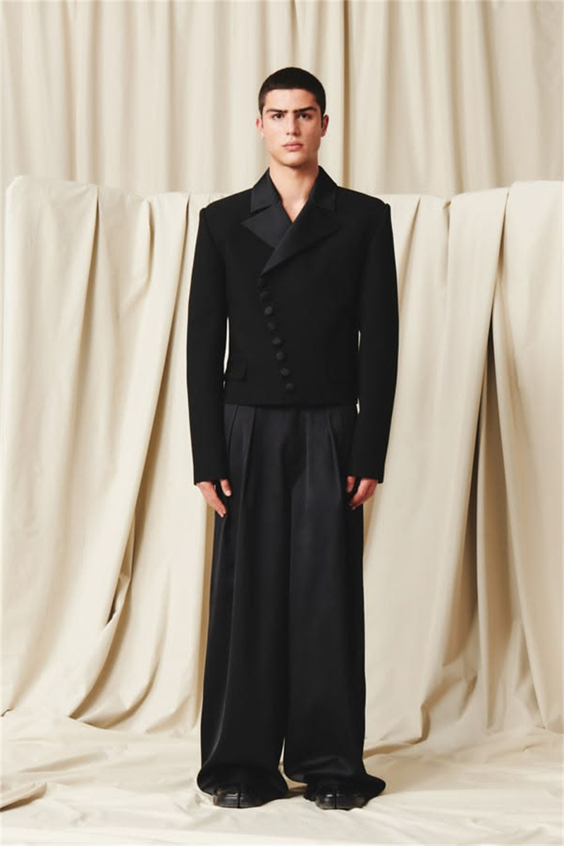 Loose Men Suits Pants Set 2 Pc - Men Formal Wear Outfits ulasan dan harga
