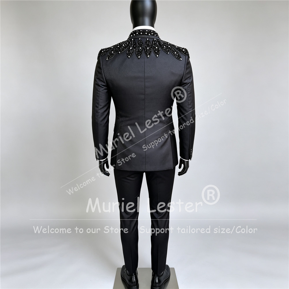 Italian Design Men Suits Set F - Men Formal Wear Outfits ulasan dan harga