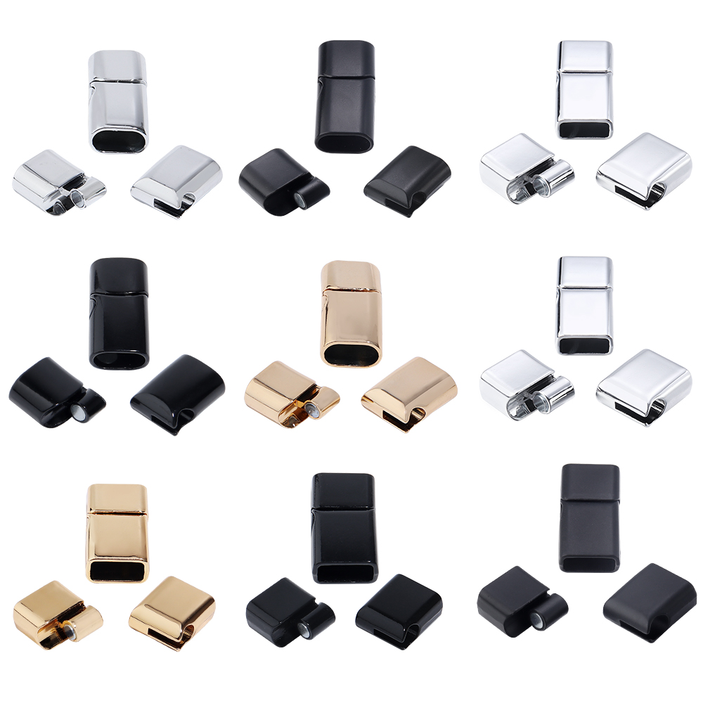 5Pcs Alloy Magnetic Clasps Rou - Patent Leather Oxford ulasan dan harga