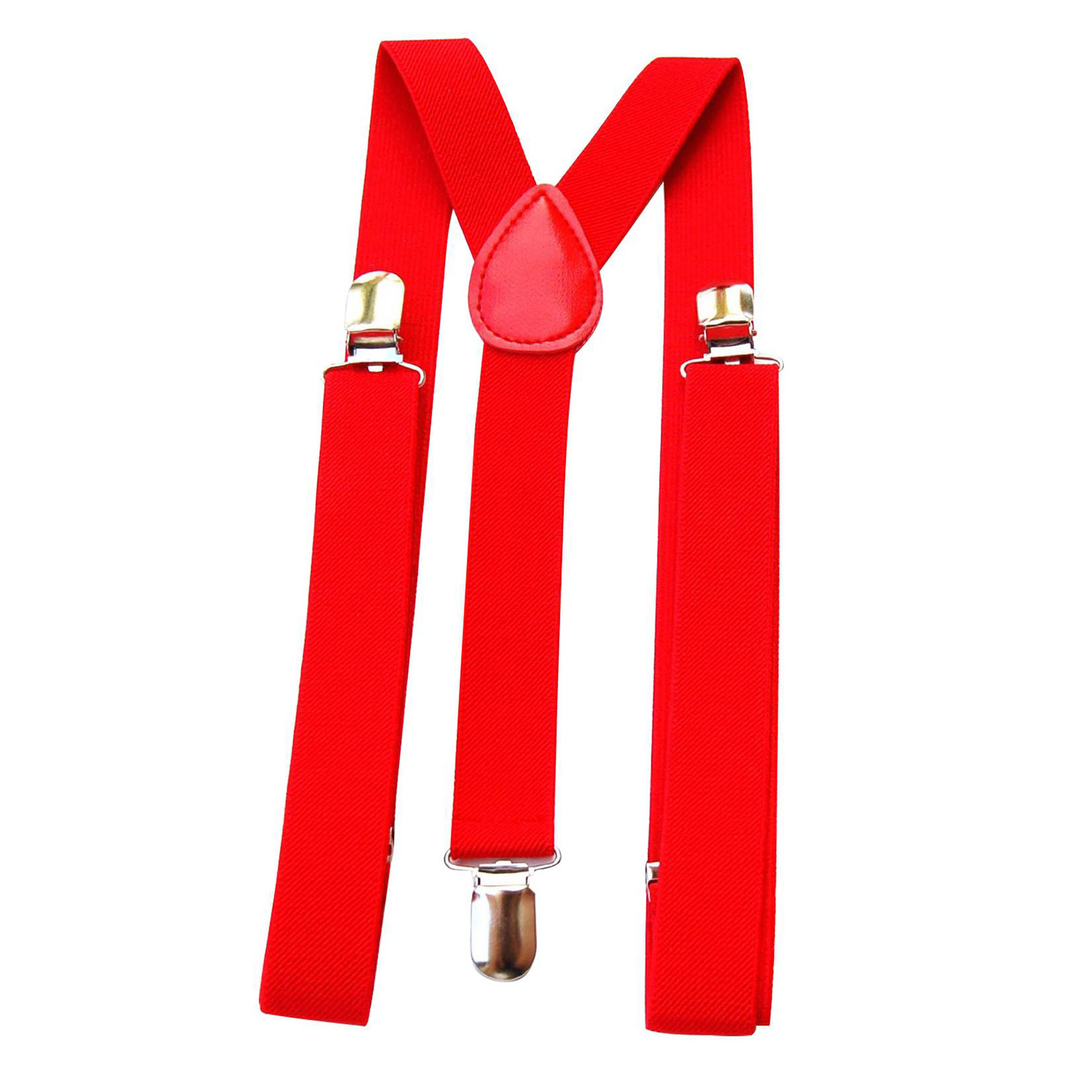 Red Adjustable Suspenders Men  - Men'S Formal Wear With Suspenders ulasan dan harga
