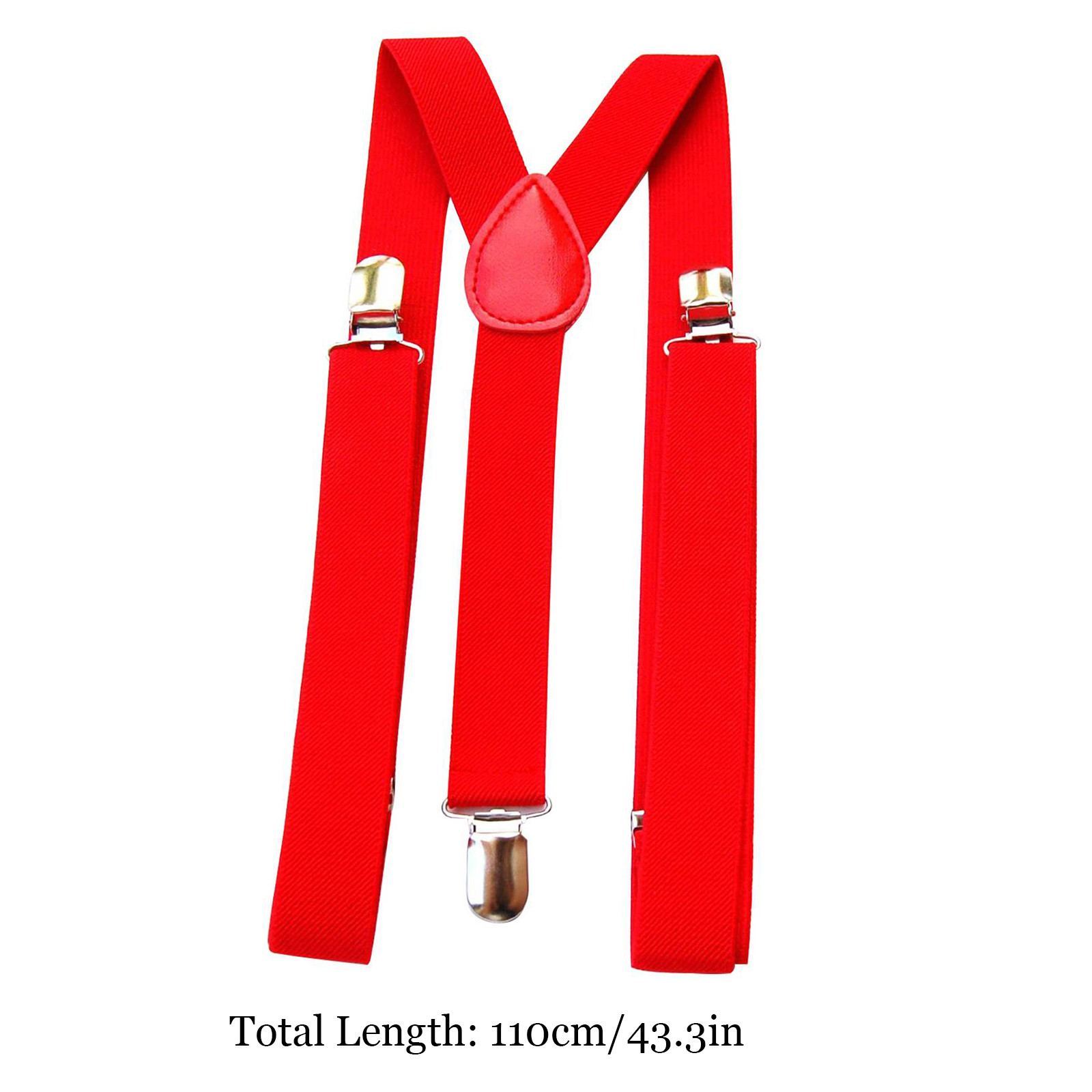 Red Adjustable Suspenders Men  - Men'S Formal Wear With Suspenders ulasan dan harga
