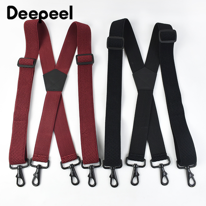 1Pc 3.5x120cm Men Elastic Susp - Men'S Formal Wear With Suspenders ulasan dan harga